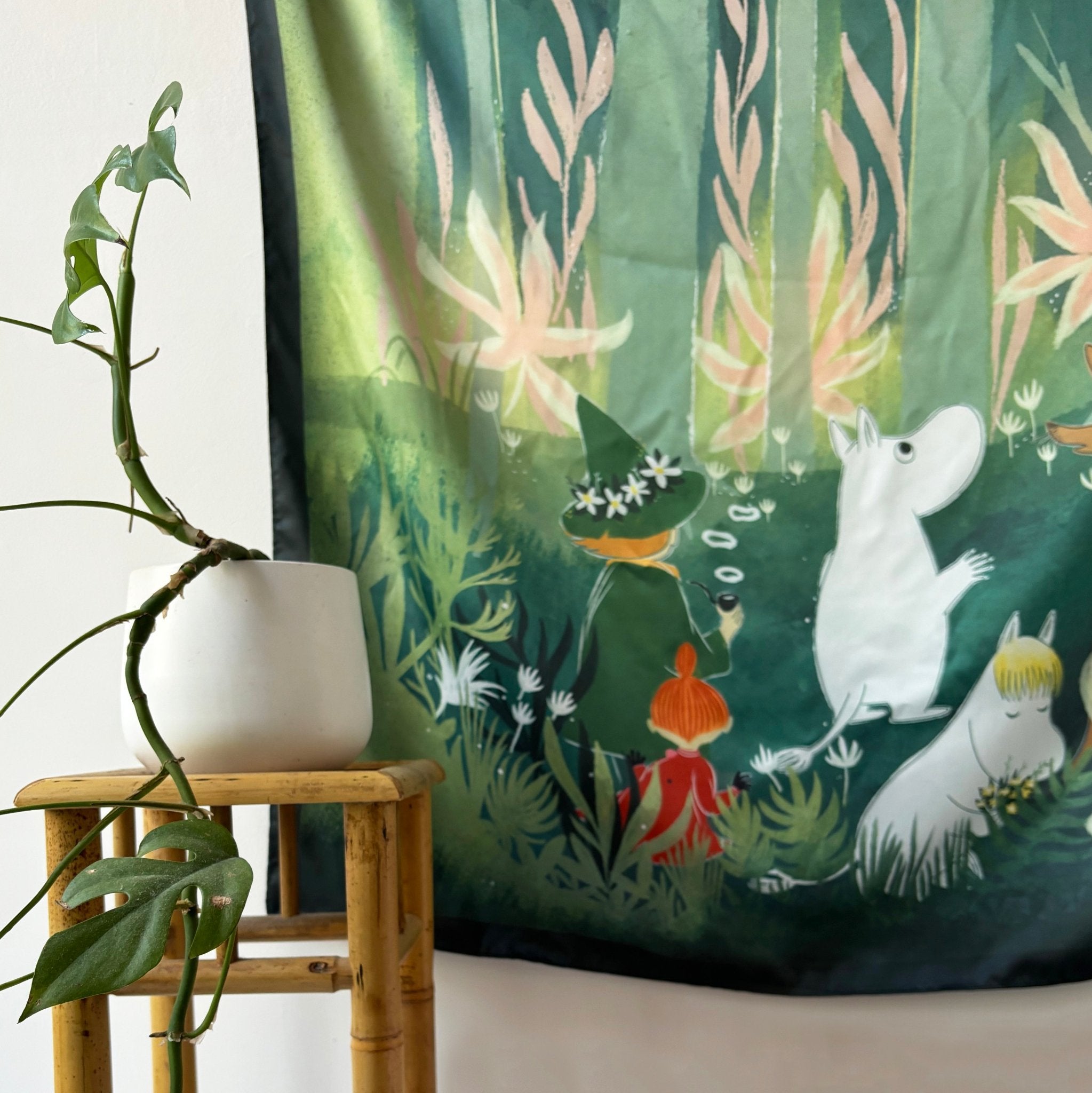 Moomin Forest Square Scarf - House of Disaster