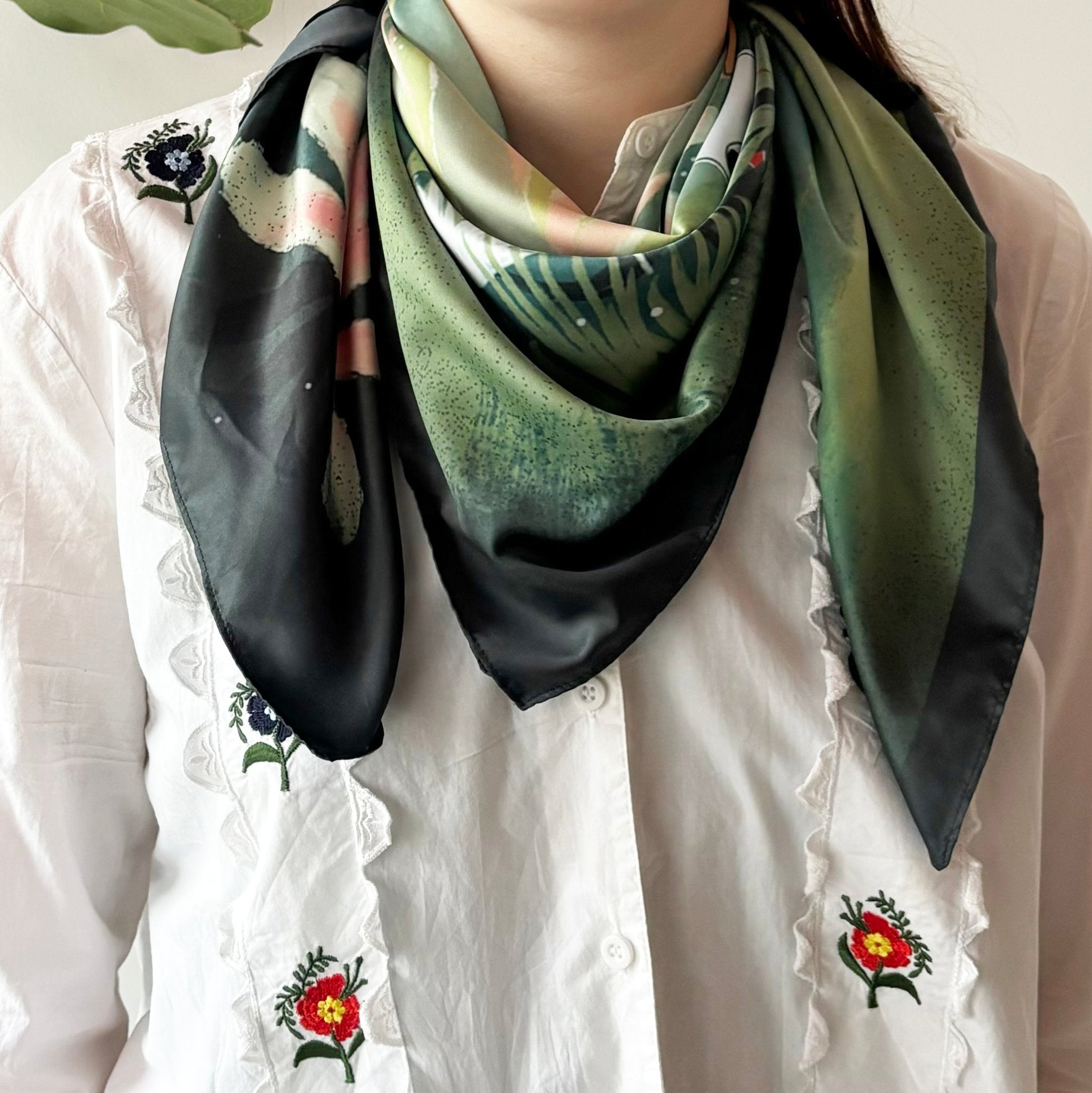 Moomin Forest Square Scarf - House of Disaster