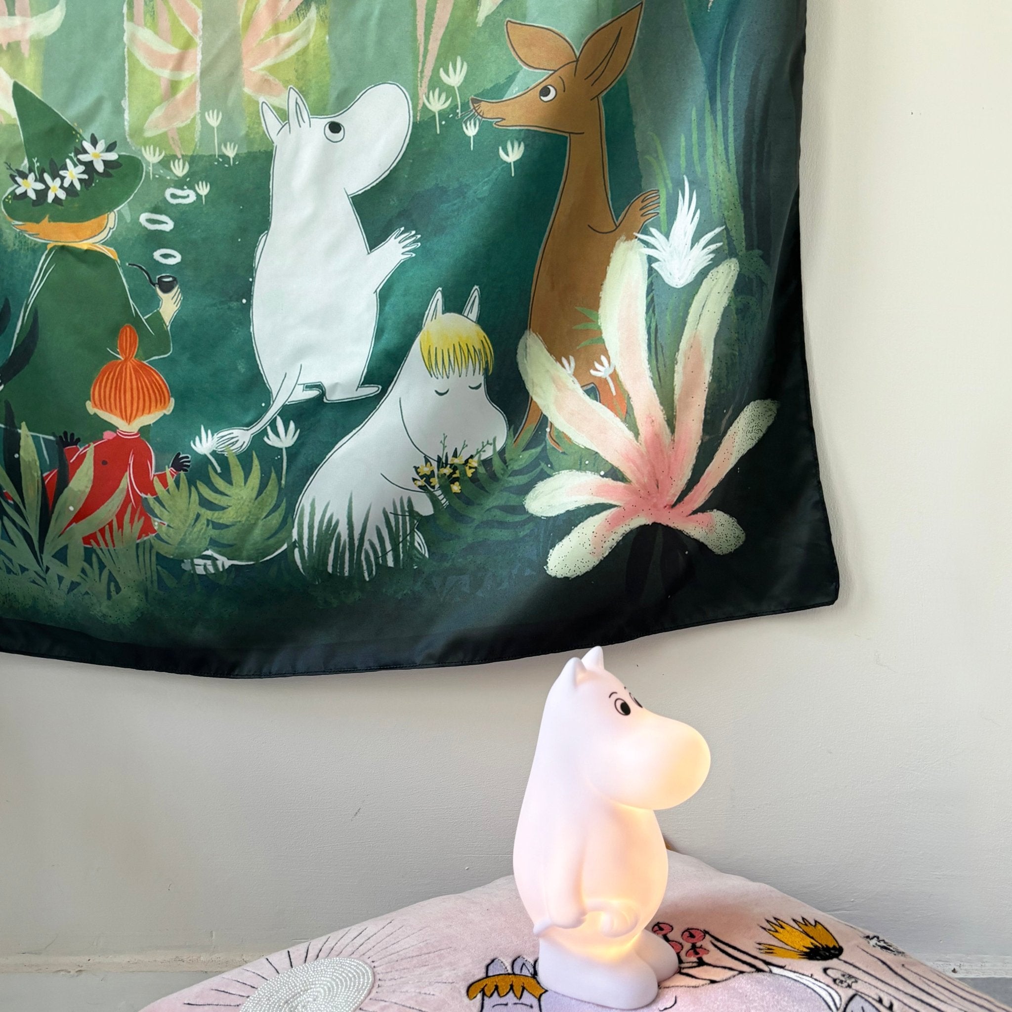 Moomin Forest Square Scarf - House of Disaster