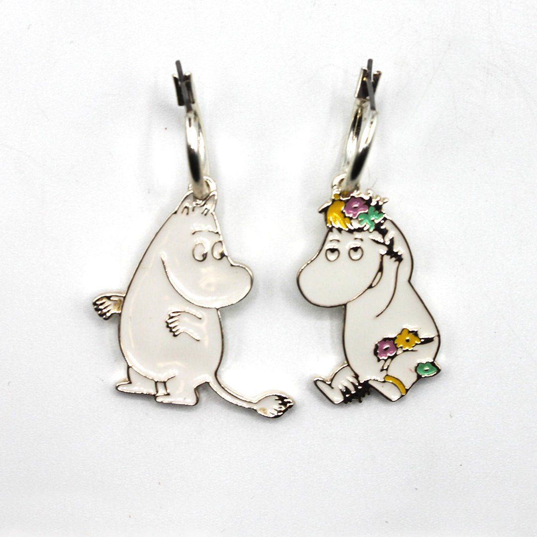 Moomin & Snorkmaiden Enamel Earrings - House of Disaster