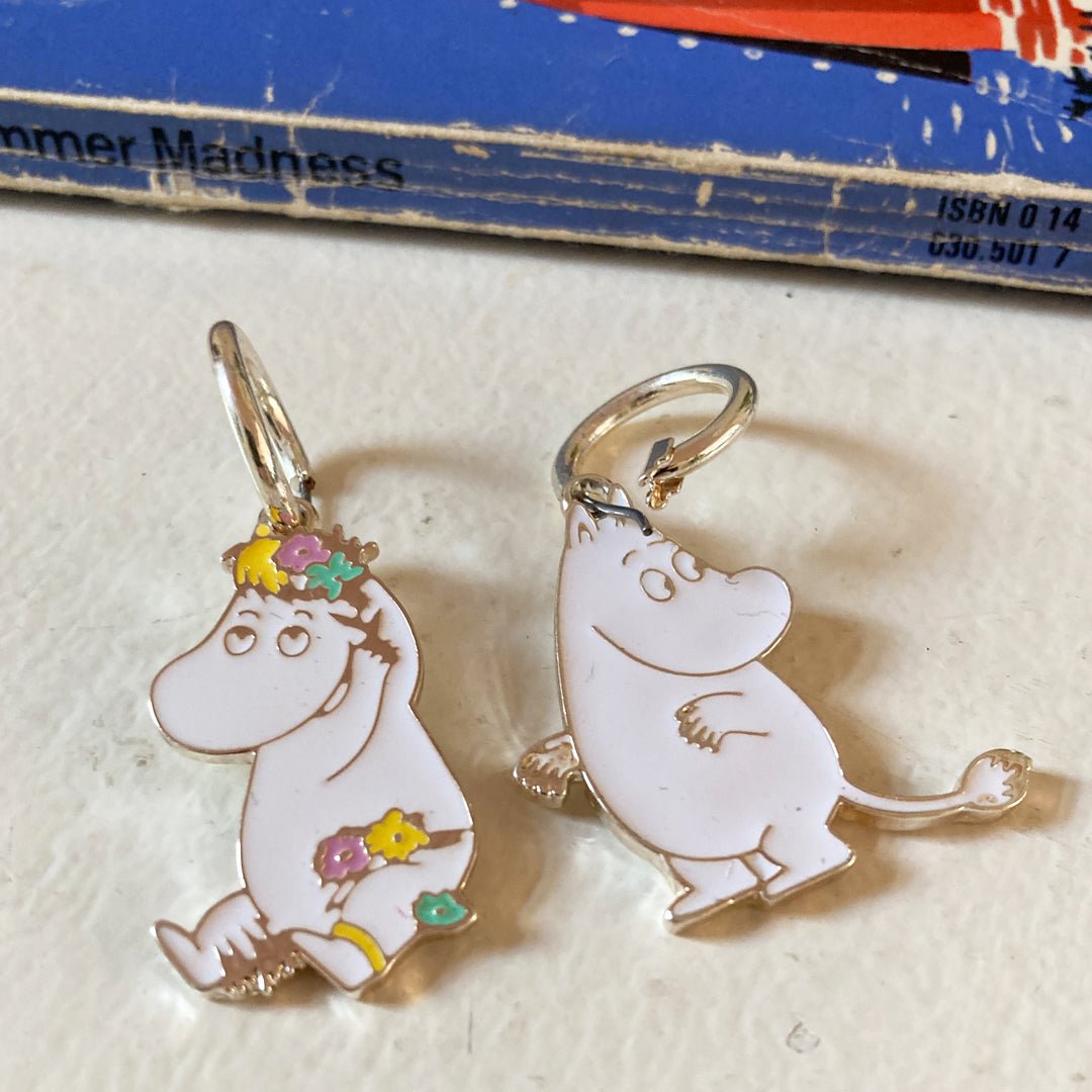 Moomin & Snorkmaiden Enamel Earrings - House of Disaster