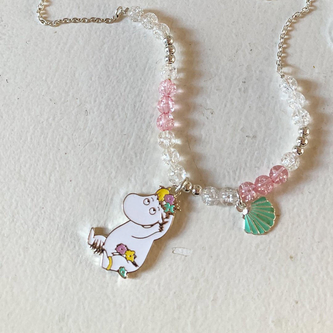 Moomin Snorkmaiden Enamel Necklace - House of Disaster