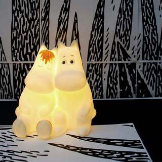 Moomin & Snorkmaiden Love Led Lamp - House of Disaster