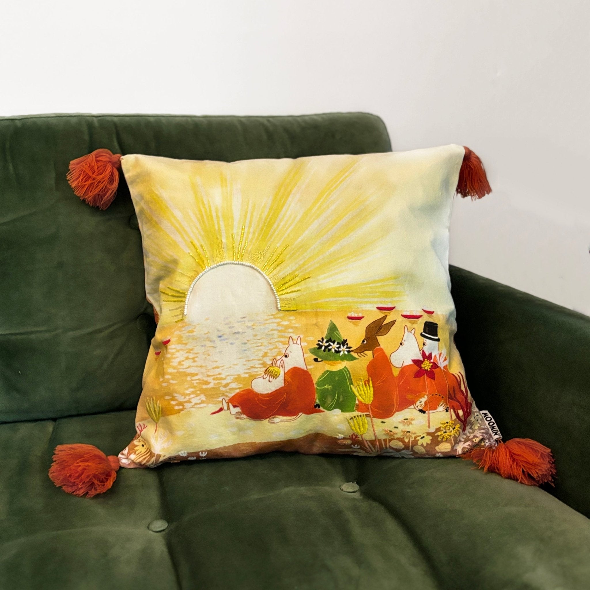 Moomin 'Sunset' Cushion - House of Disaster