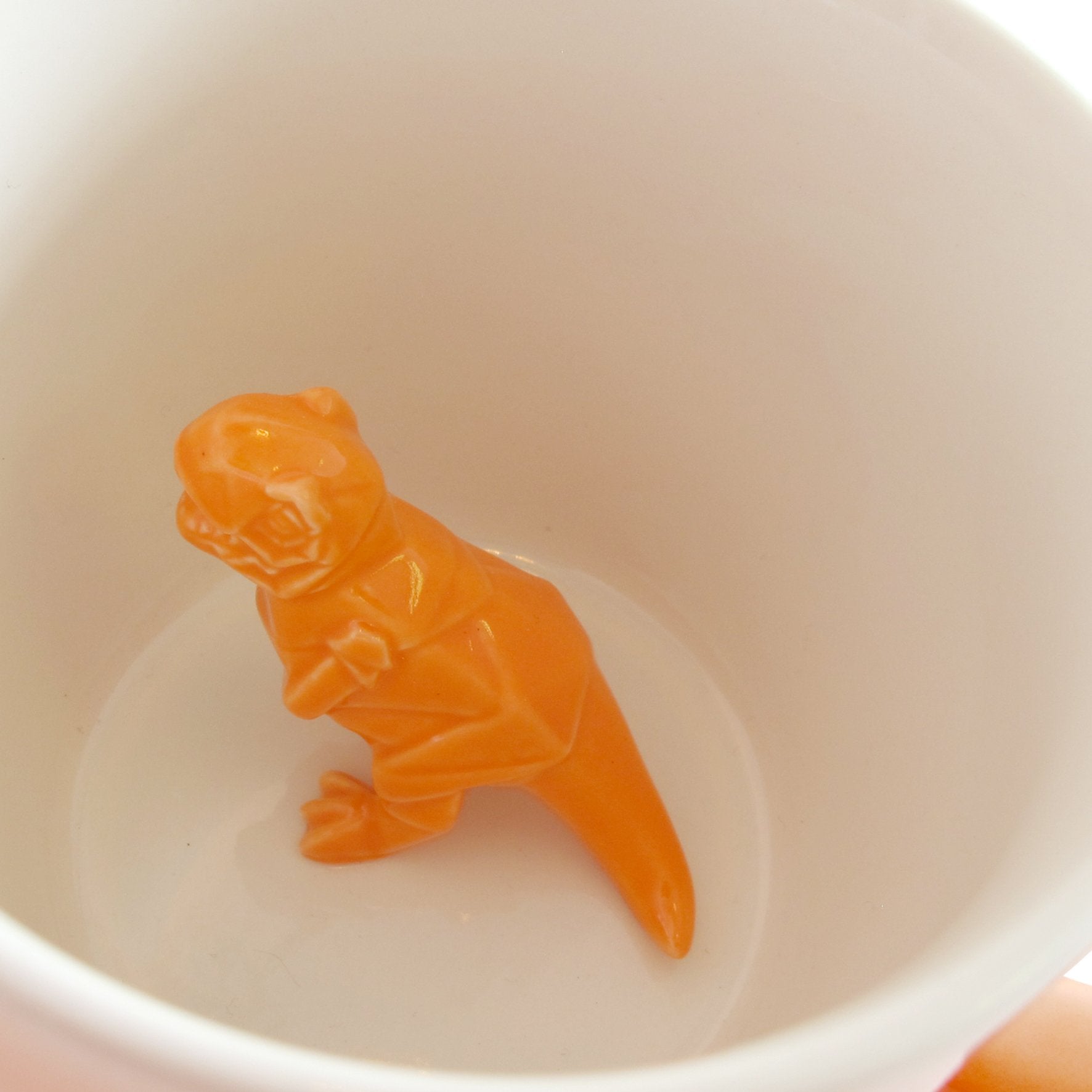 Origami Orange Dino Cup - House of Disaster