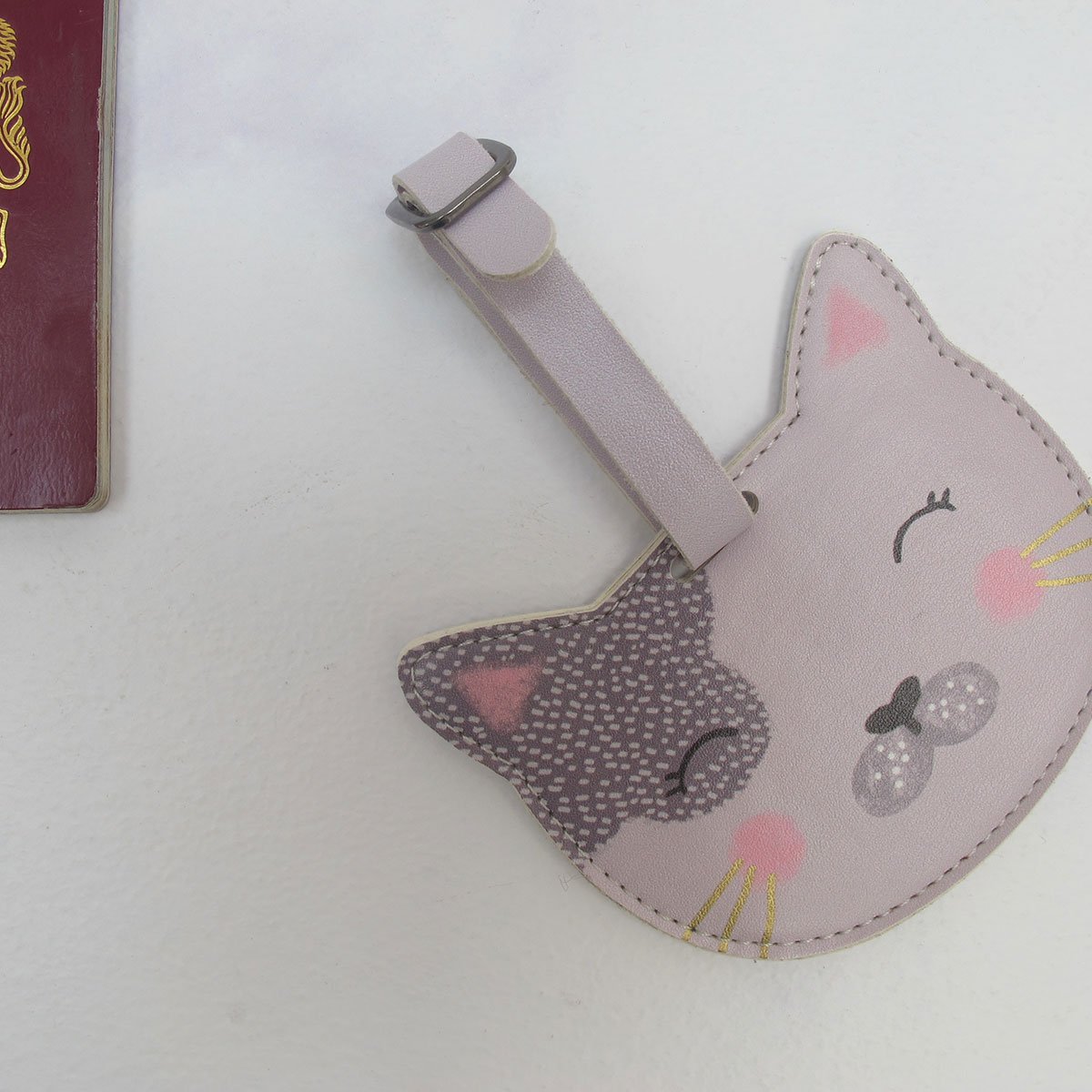 Over The Moon Cat Luggage Tag - House of Disaster