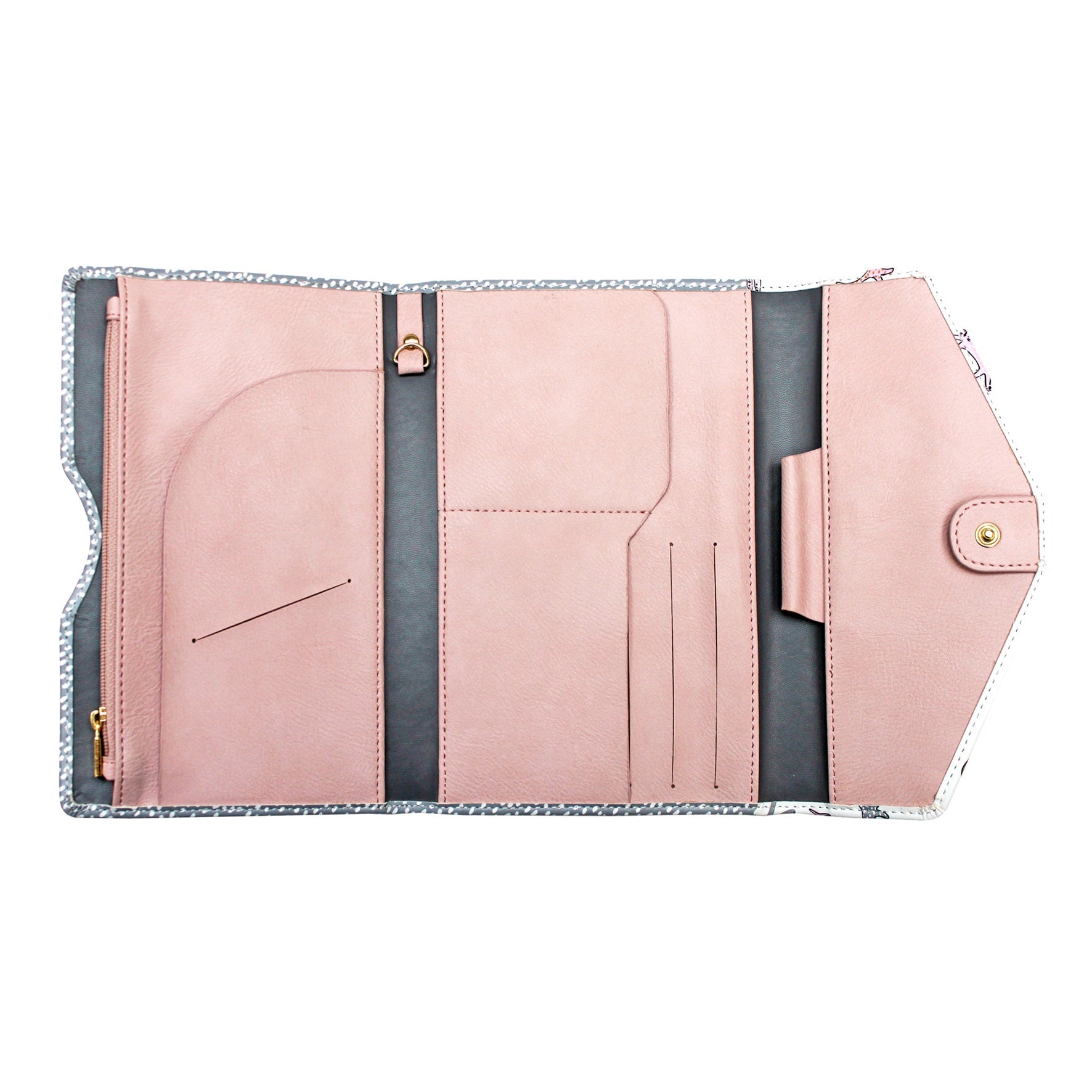 Over The Moon Cat Travel Wallet - House of Disaster