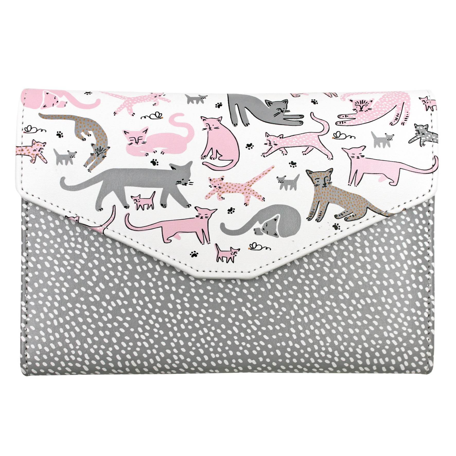 Over The Moon Cat Travel Wallet - House of Disaster