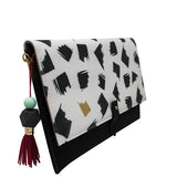 Paint Black Clutch Bag - House of Disaster