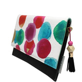 Paint Spotty Clutch Bag - House of Disaster