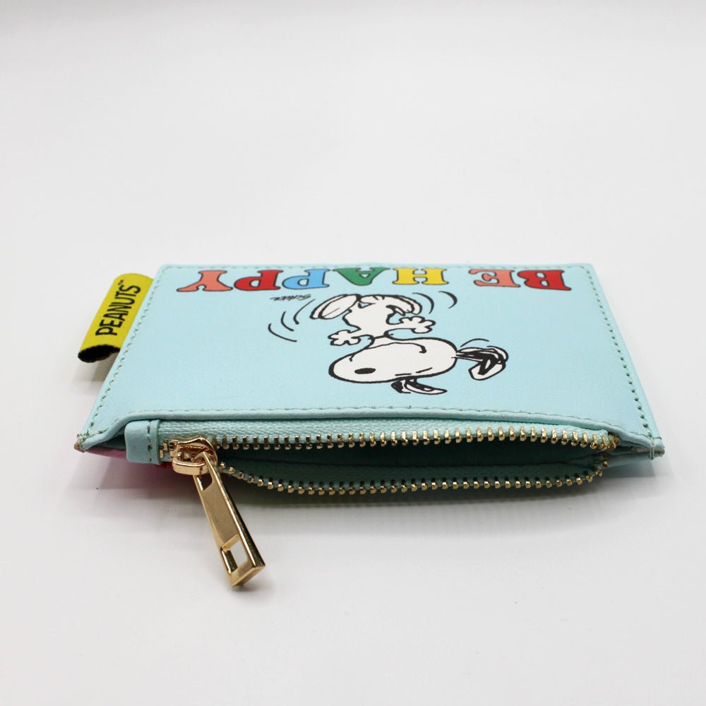 Peanuts ‘Be Happy’ Zip Purse - House of Disaster