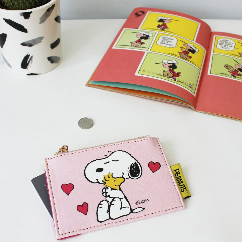 Peanuts 'Love' Zip Purse - House of Disaster