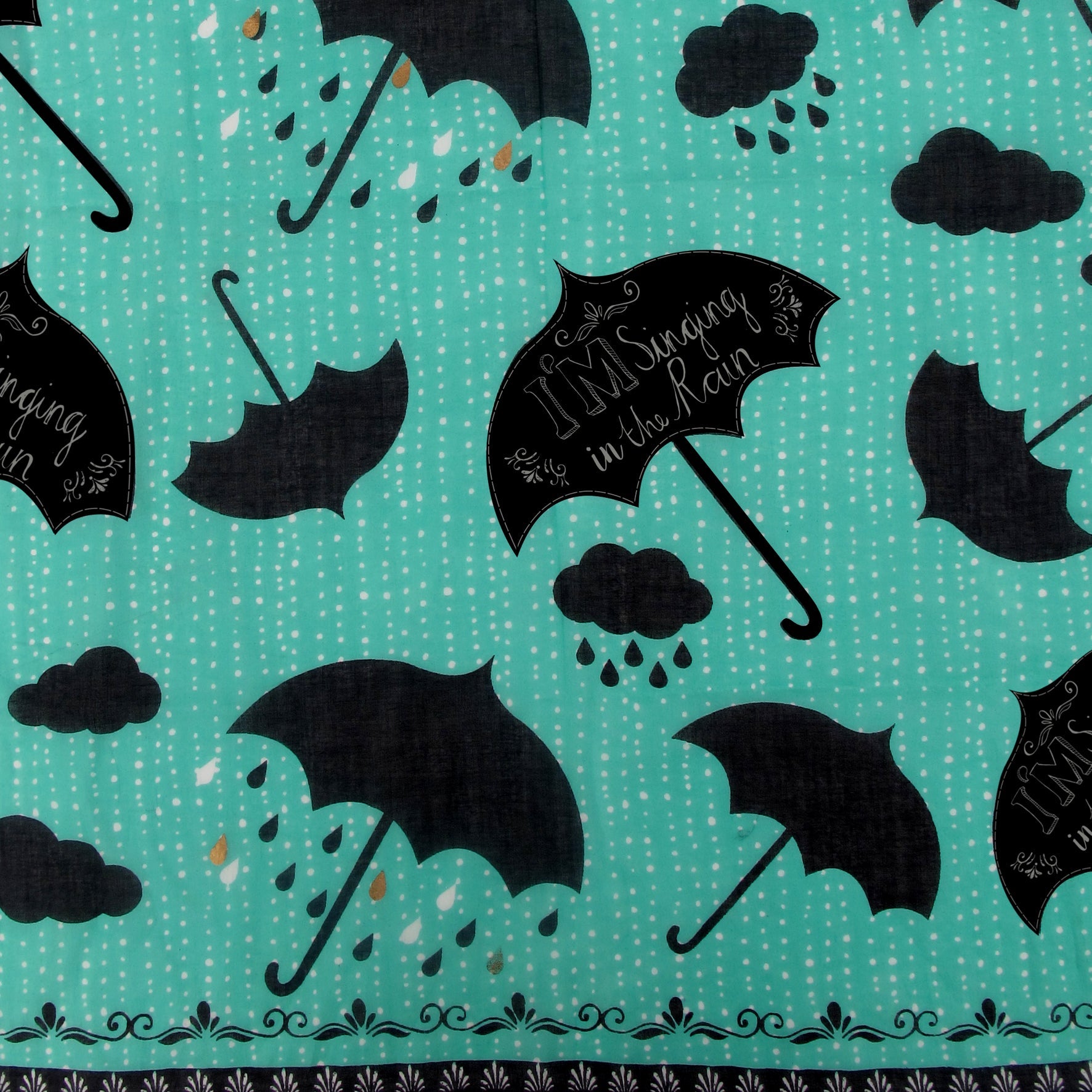 Penny Black Umbrella Scarf - House of Disaster