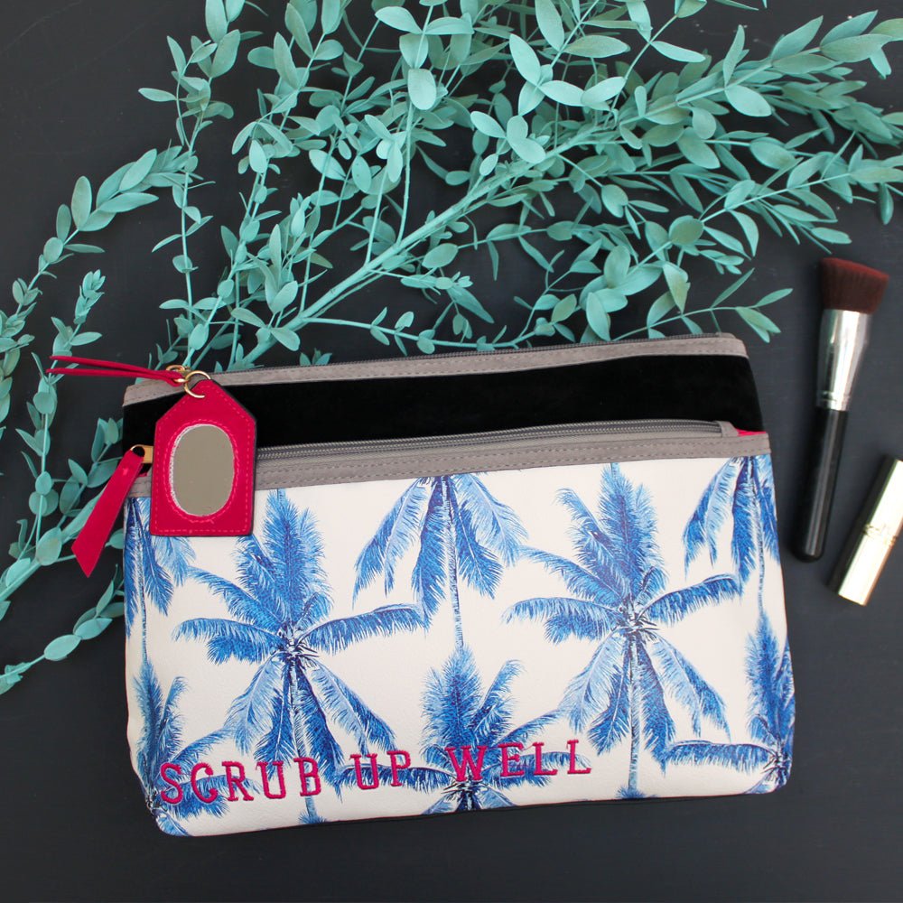 Petal Scrub Up Wash Bag - House of Disaster