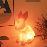 Pink Rabbit Lamp - House of Disaster