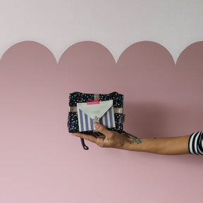 Pompom Tutti Spotty Mini Clutch - House of Disaster