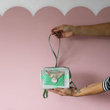 Pompom Tutti Triangle Mini Clutch - House of Disaster