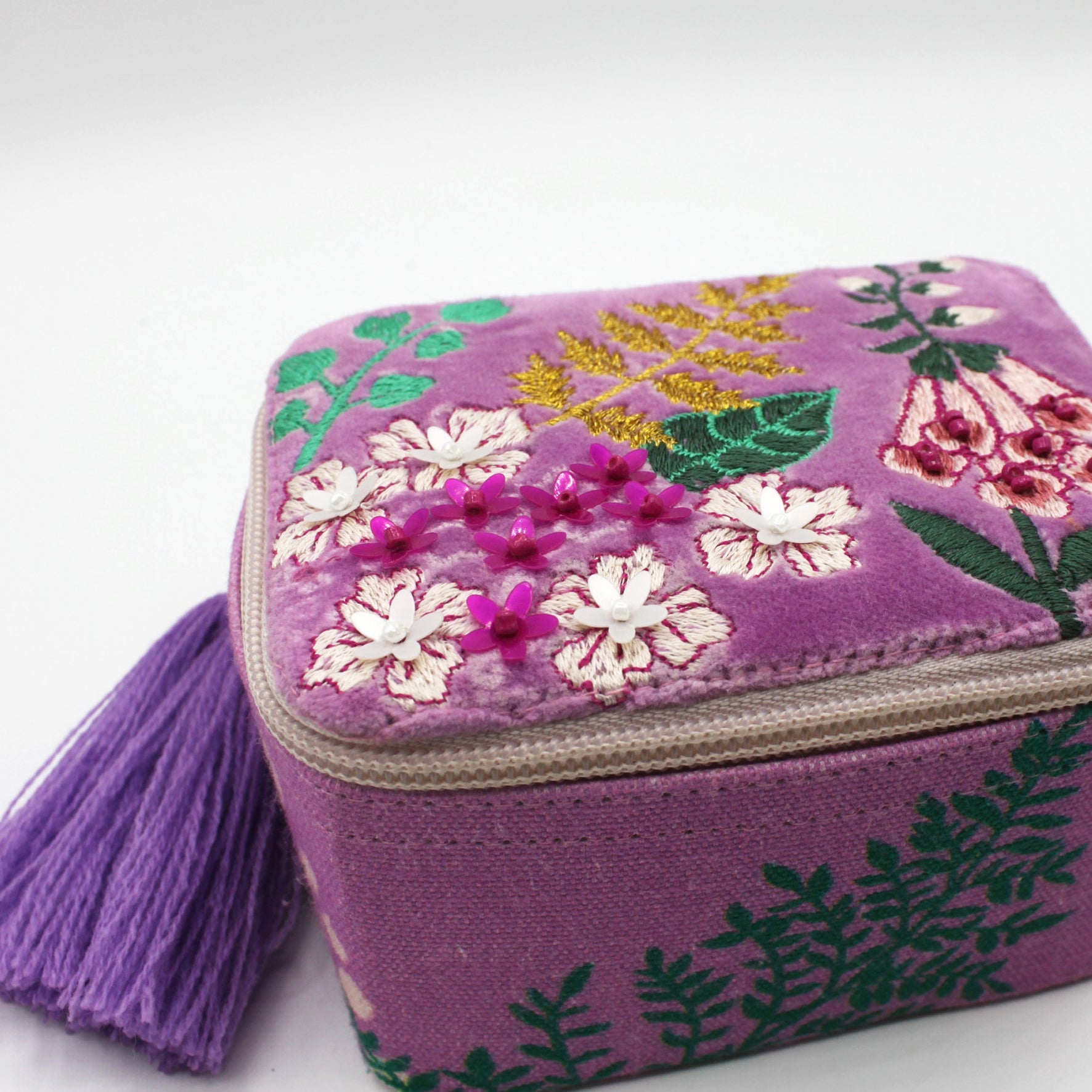 Posy Purple Trinket Box - House of Disaster