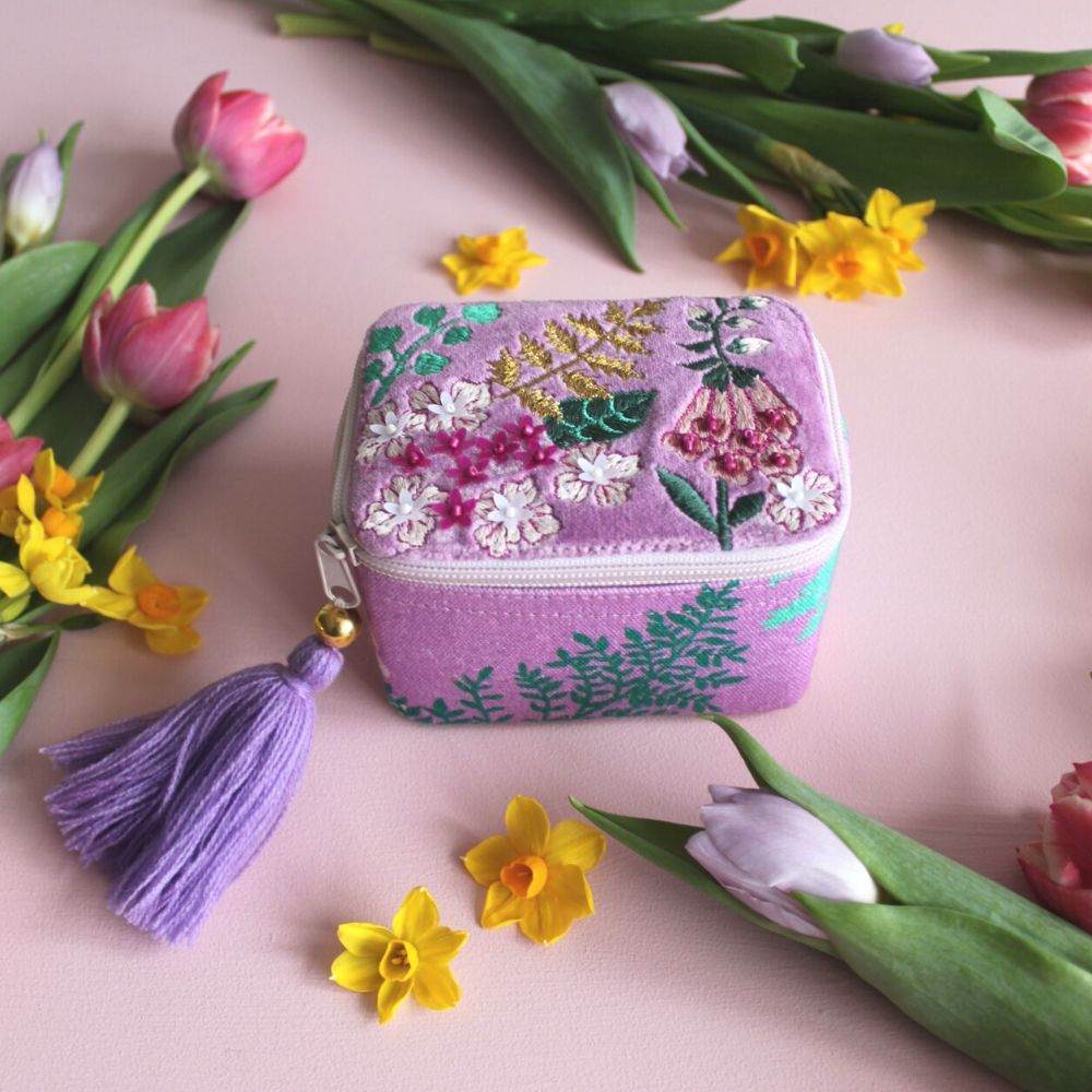 Posy Purple Trinket Box - House of Disaster