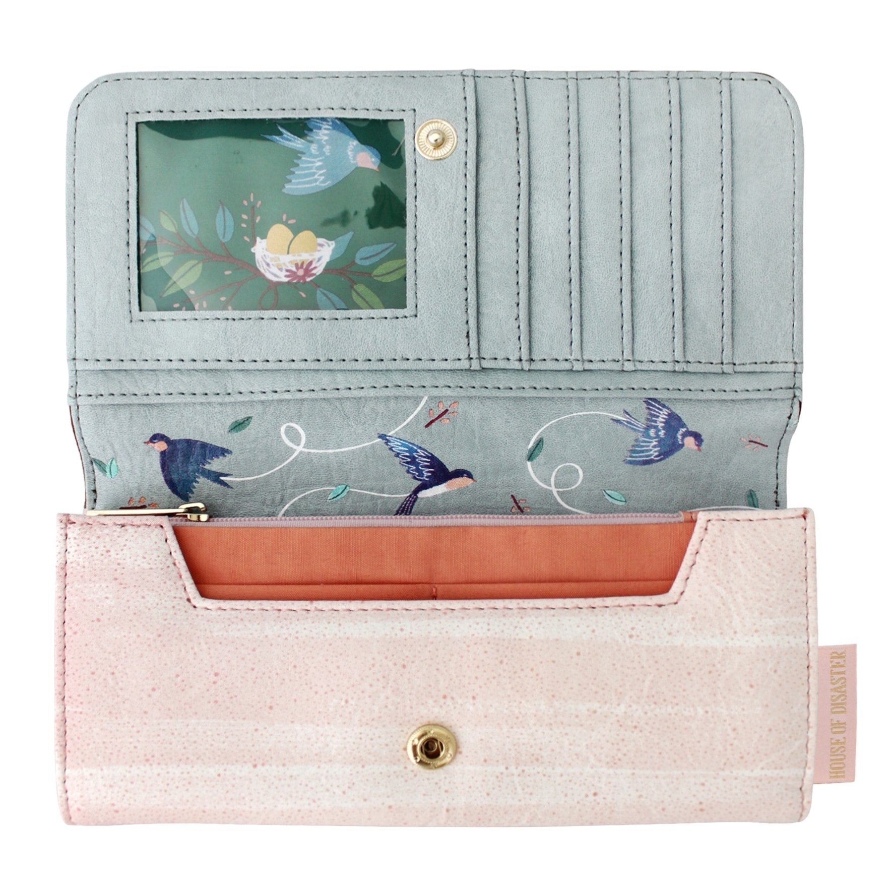 Secret Garden Bird Wallet - House of Disaster