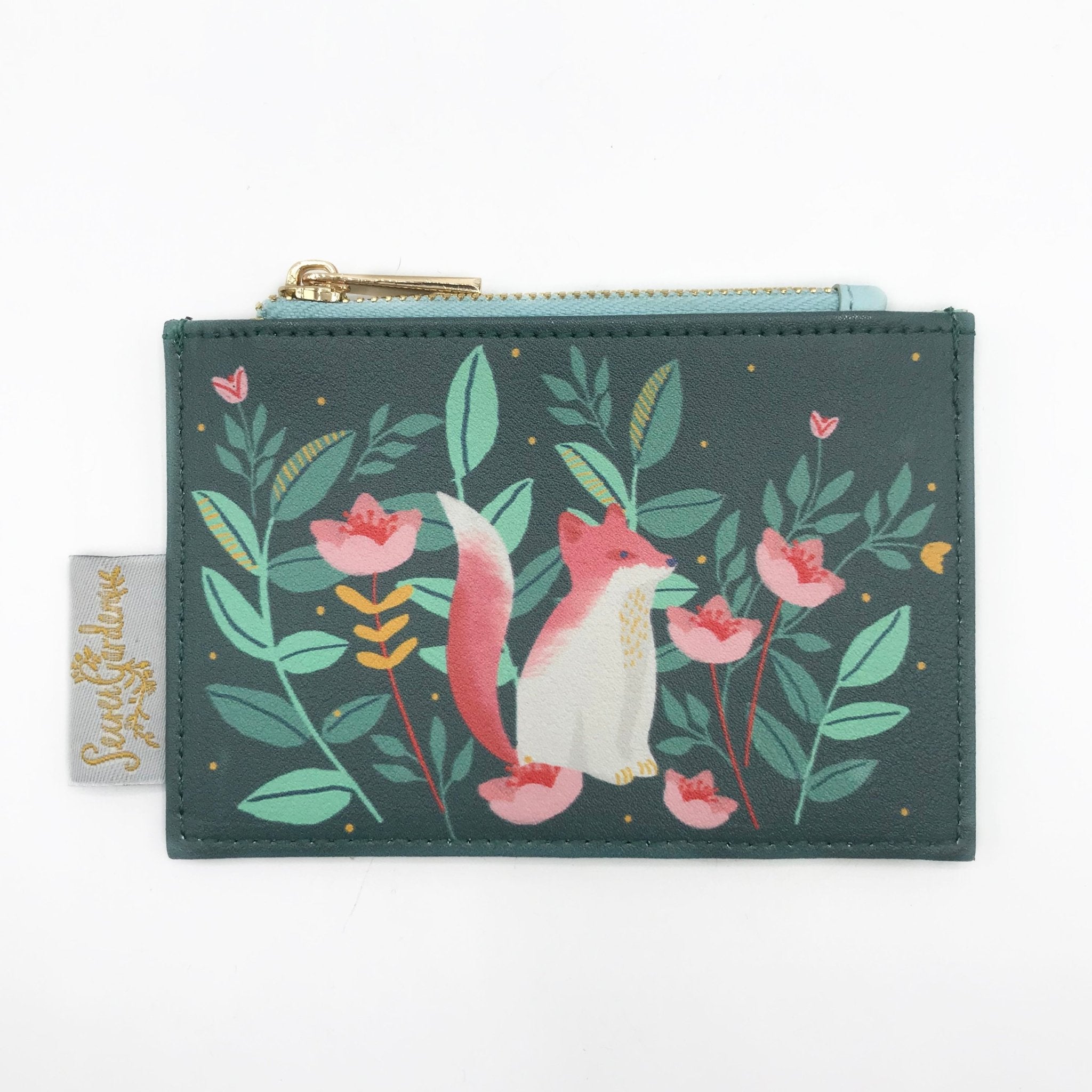 Secret Garden Fox Zip Purse - House of Disaster