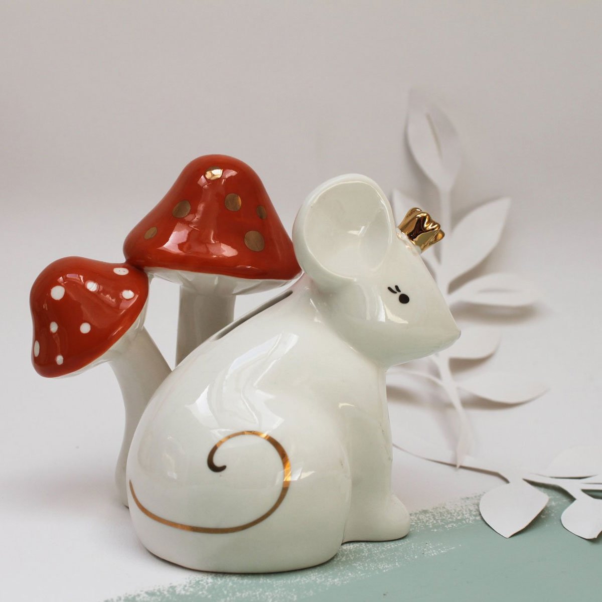 Secret Garden Mouse Money Box - House of Disaster