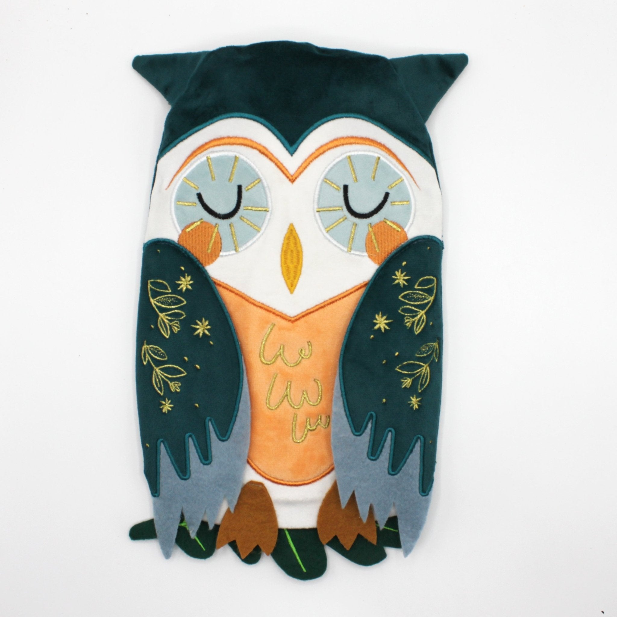 Secret Garden Owl Hot Water Bottle - House of Disaster