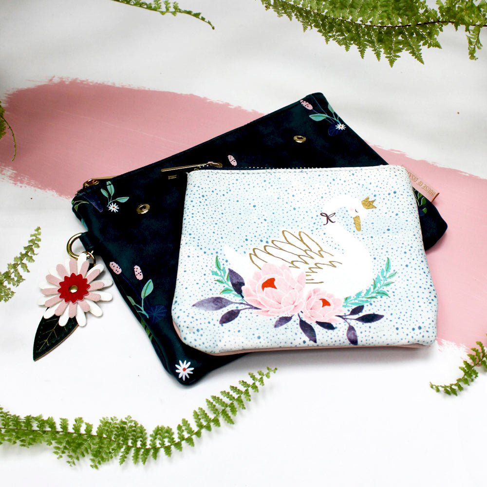 Secret Garden Swan Makeup Bag - House of Disaster