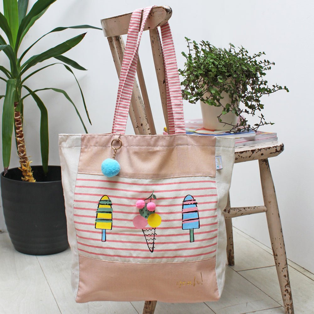 Sherbet Ice Cream Tote Bag - House of Disaster