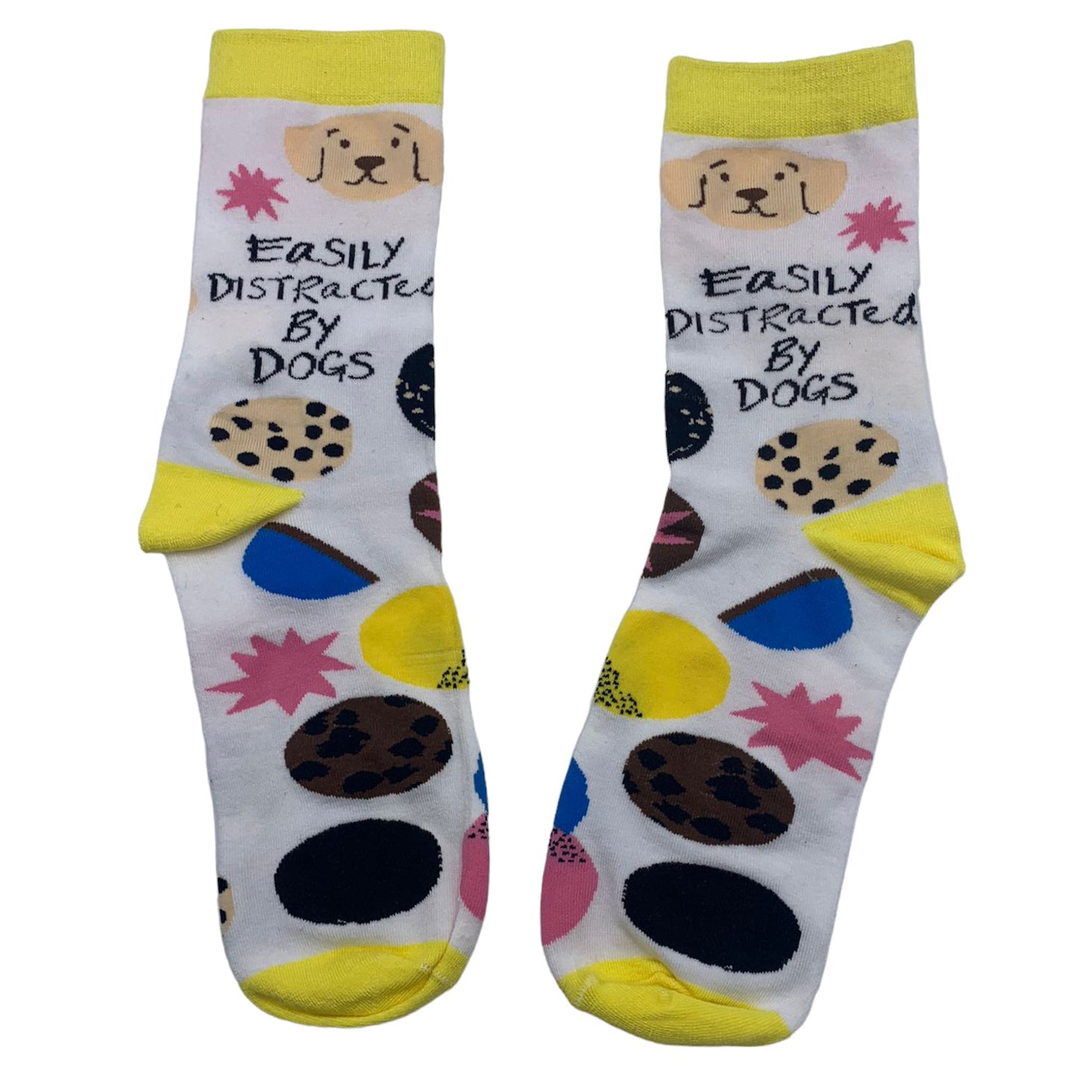 Small Talk 'Distracted By Dogs' Socks - House of Disaster