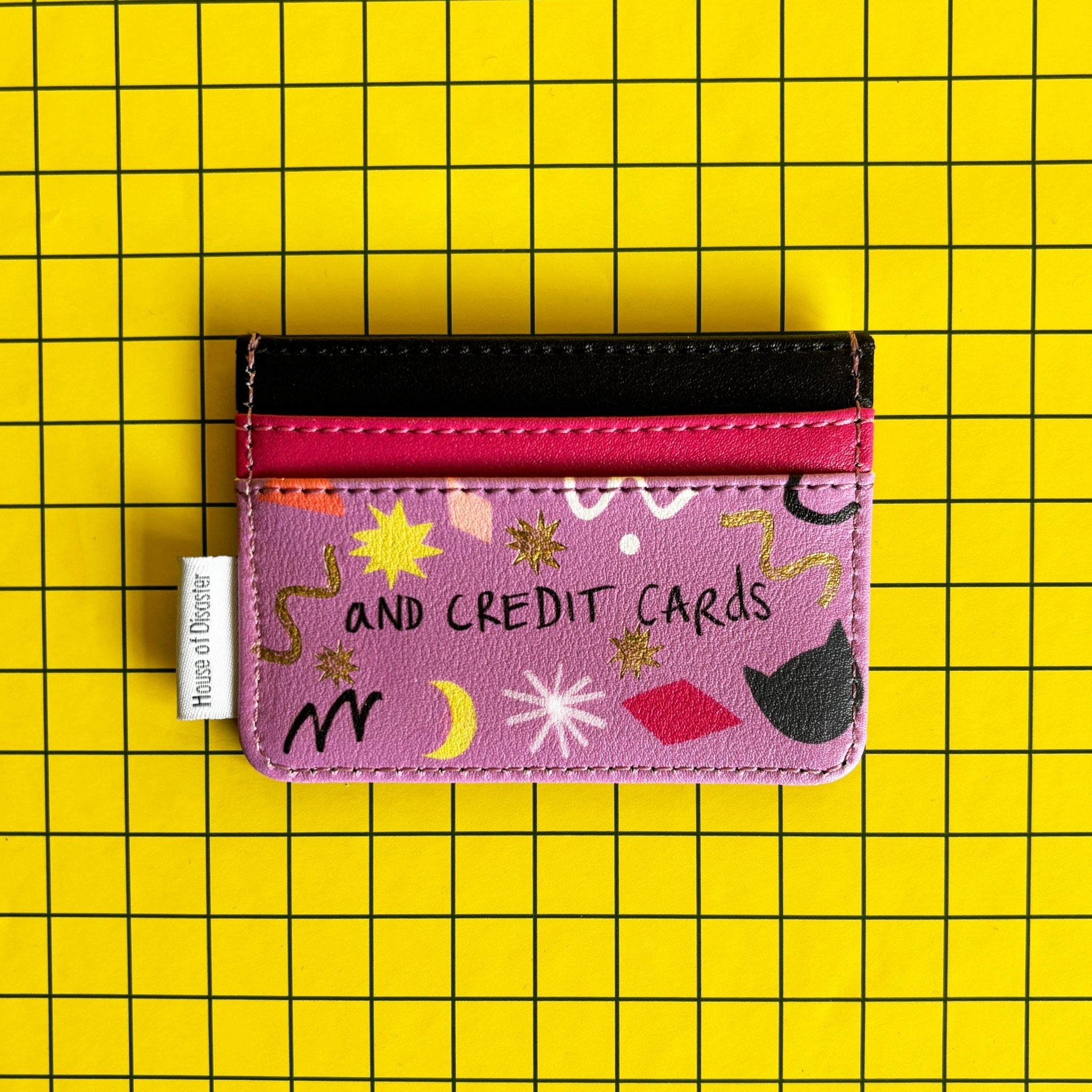 Small Talk 'I Love Cats' Cardholder - House of Disaster