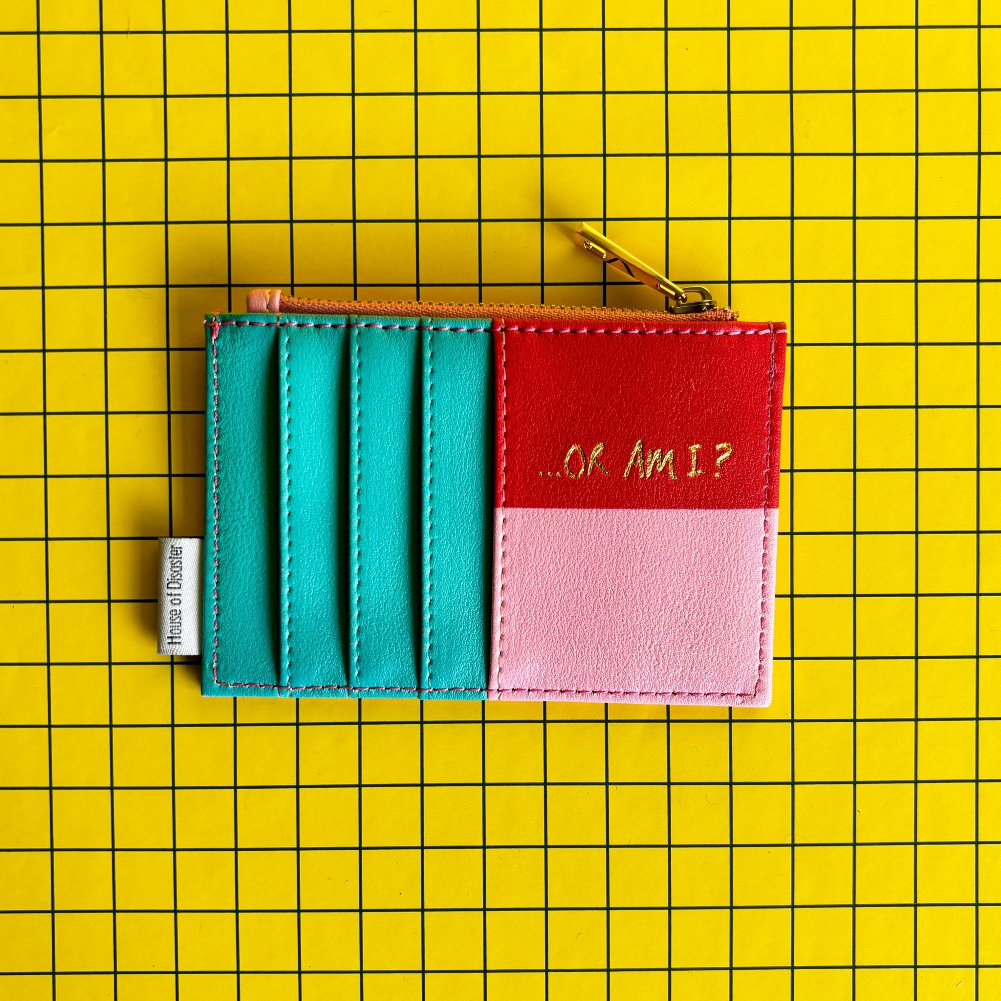 Small Talk 'Overthinking It' Zip Purse - House of Disaster