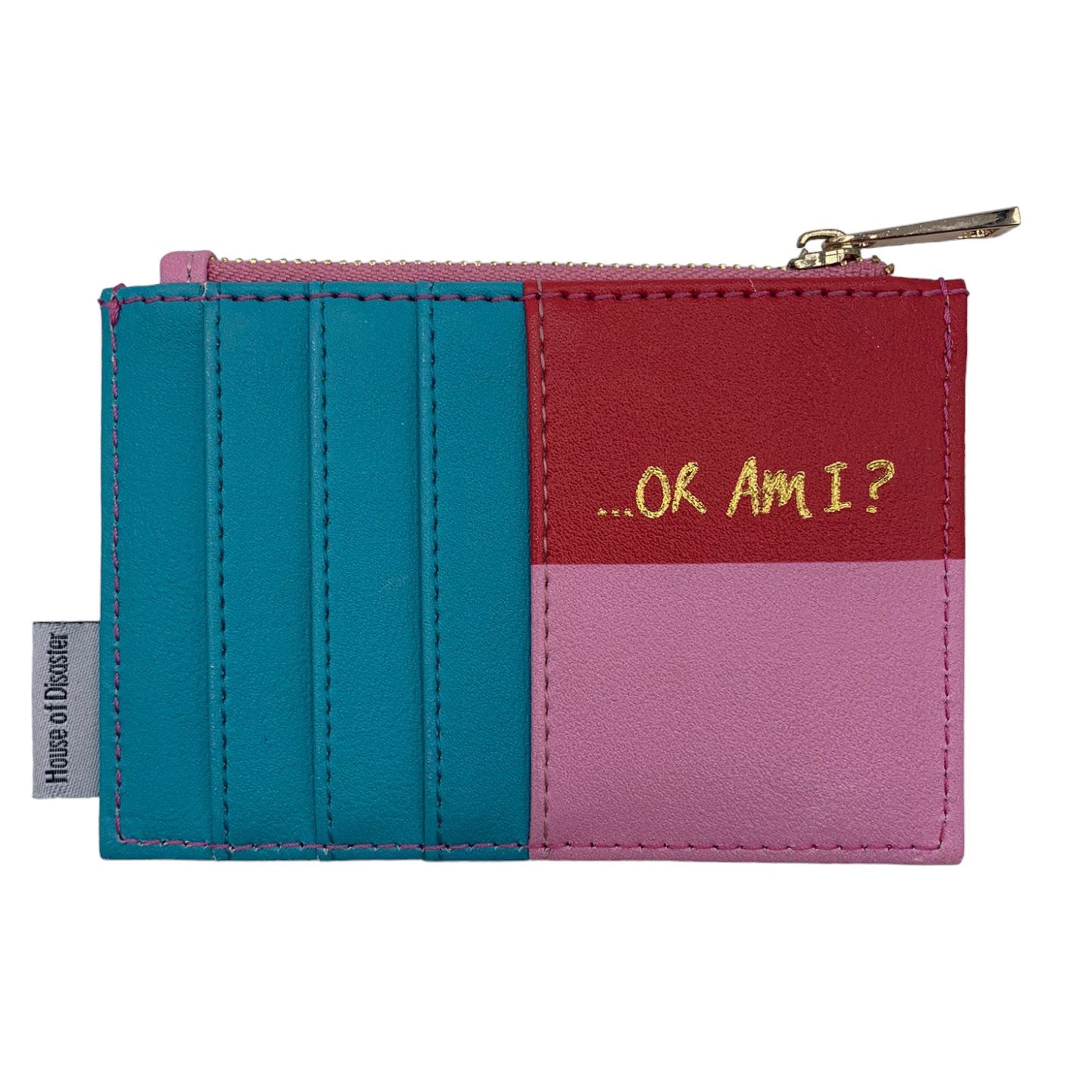 Small Talk 'Overthinking It' Zip Purse - House of Disaster