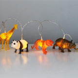 String Lights With Safari Animals - House of Disaster