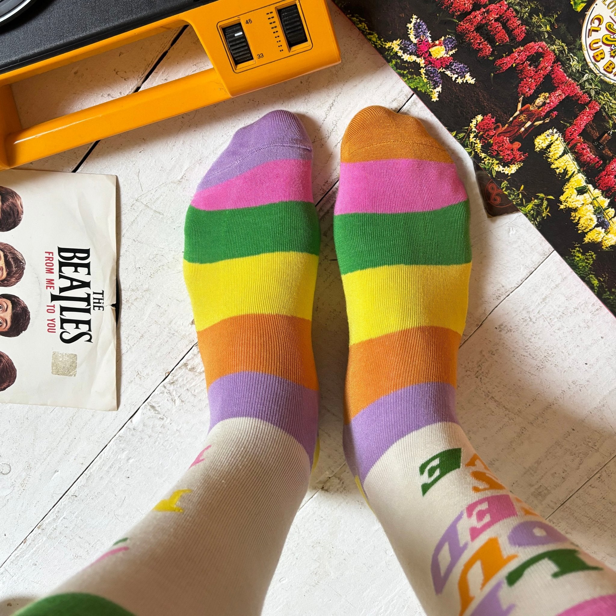 The Beatles All You Need Is Love Socks - House of Disaster