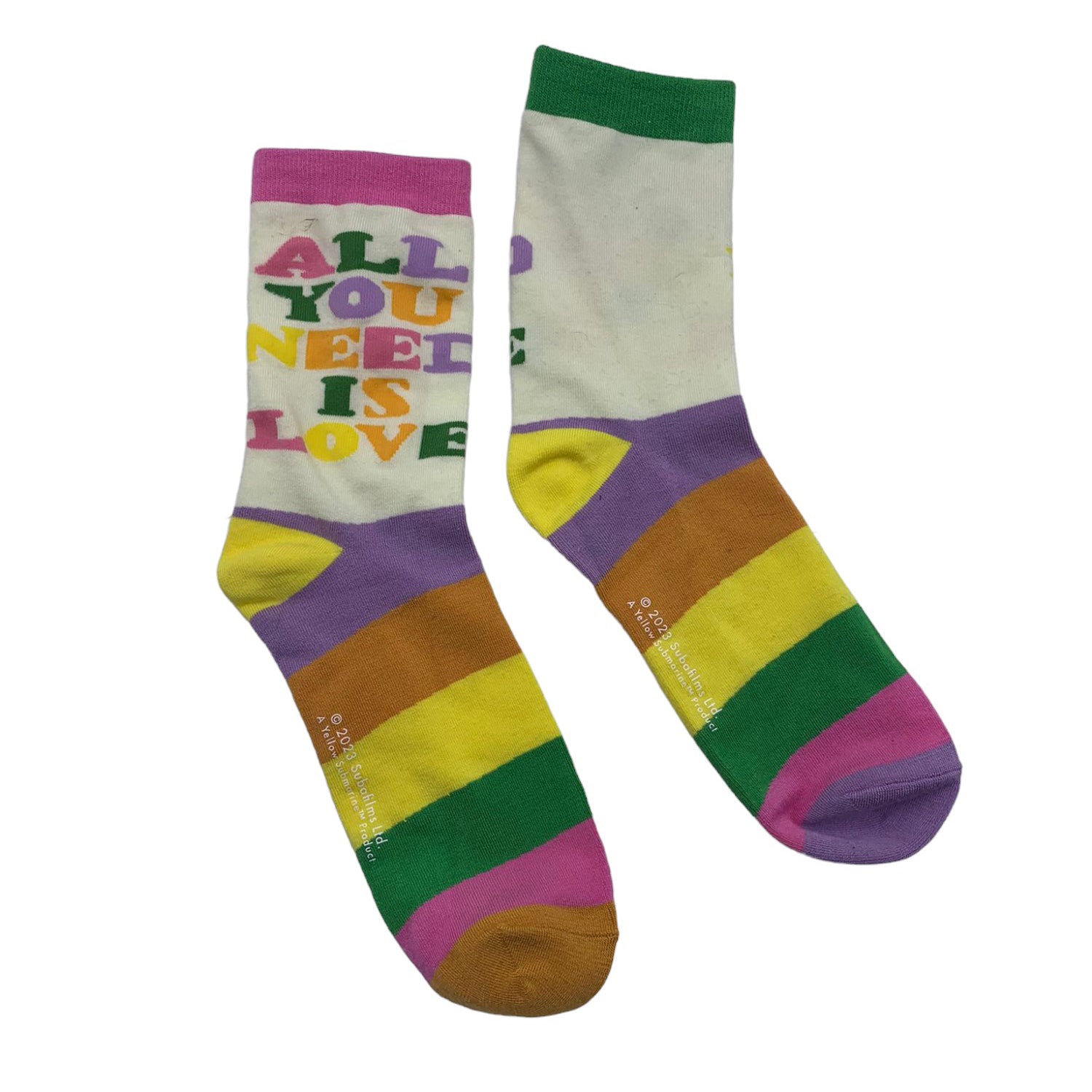 The Beatles All You Need Is Love Socks - House of Disaster