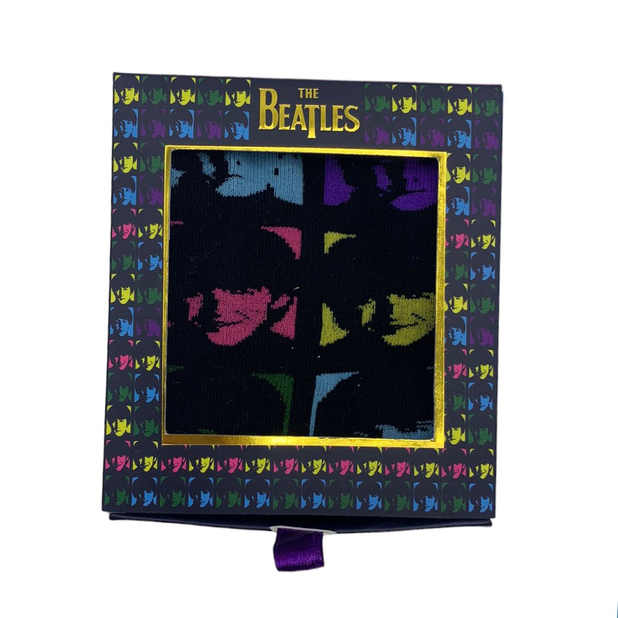 The Beatles Neon Faces Socks - House of Disaster