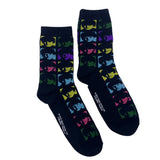 The Beatles Neon Faces Socks - House of Disaster