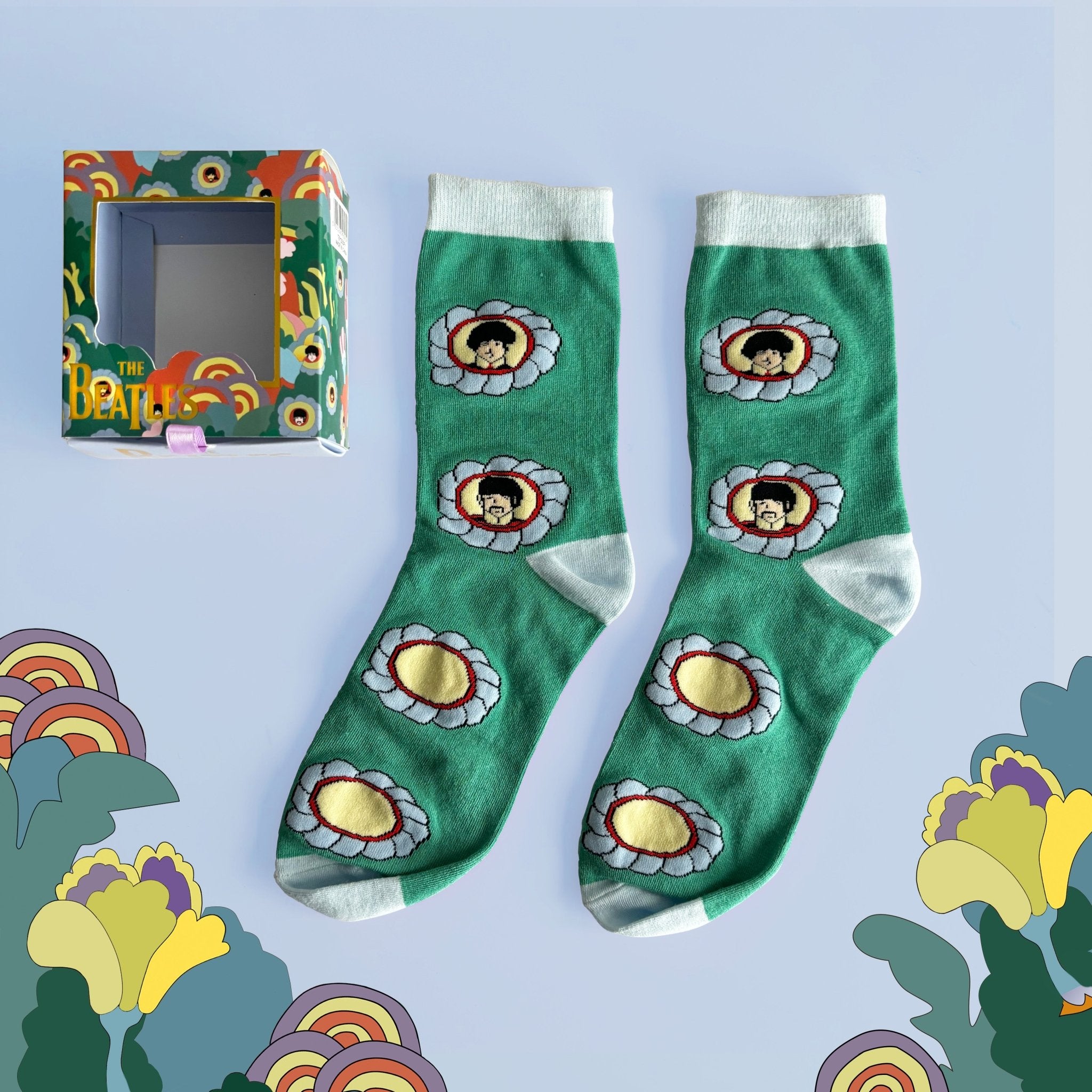 The Beatles Psychedelic Socks - House of Disaster