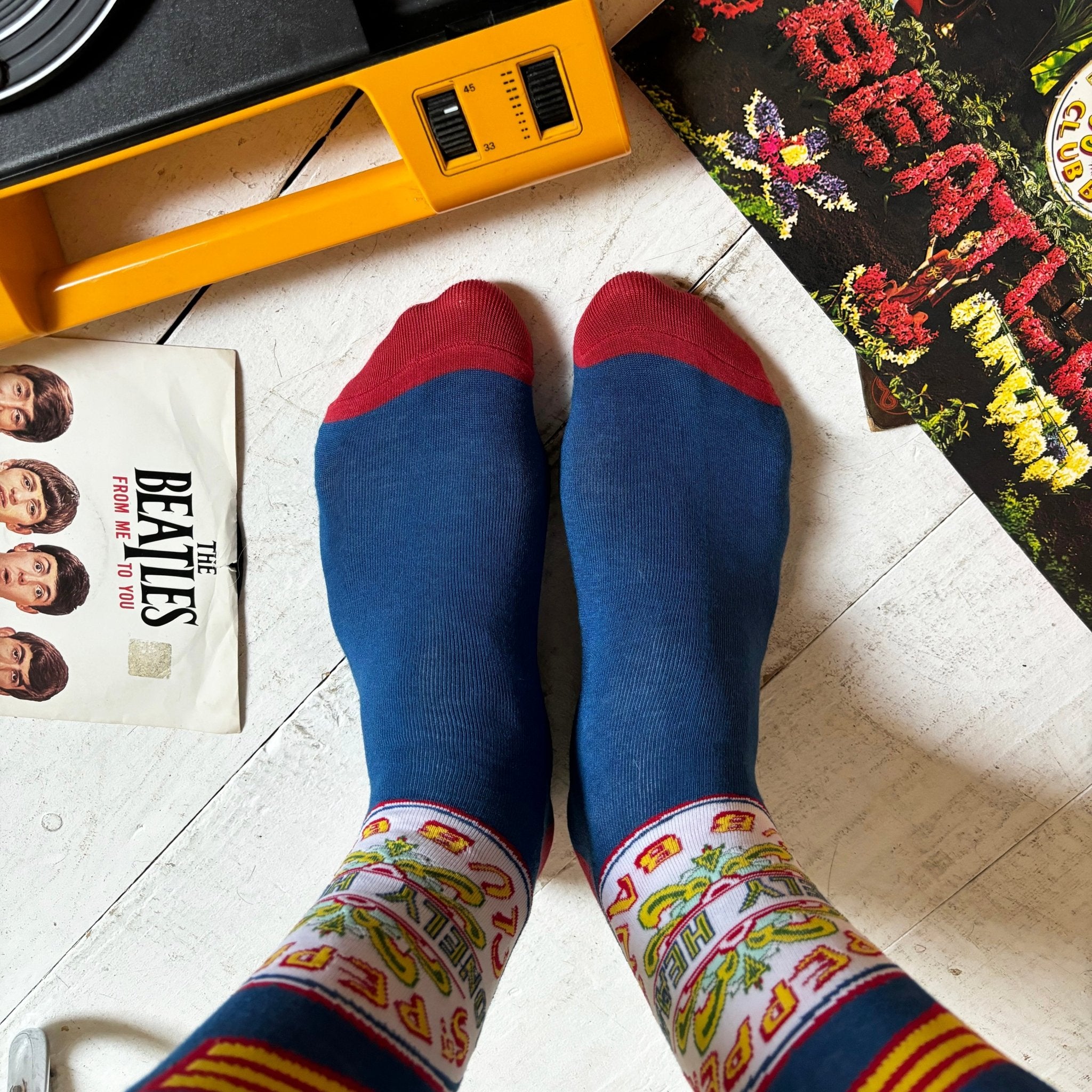 The Beatles Sgt. Pepper Drum Socks - House of Disaster