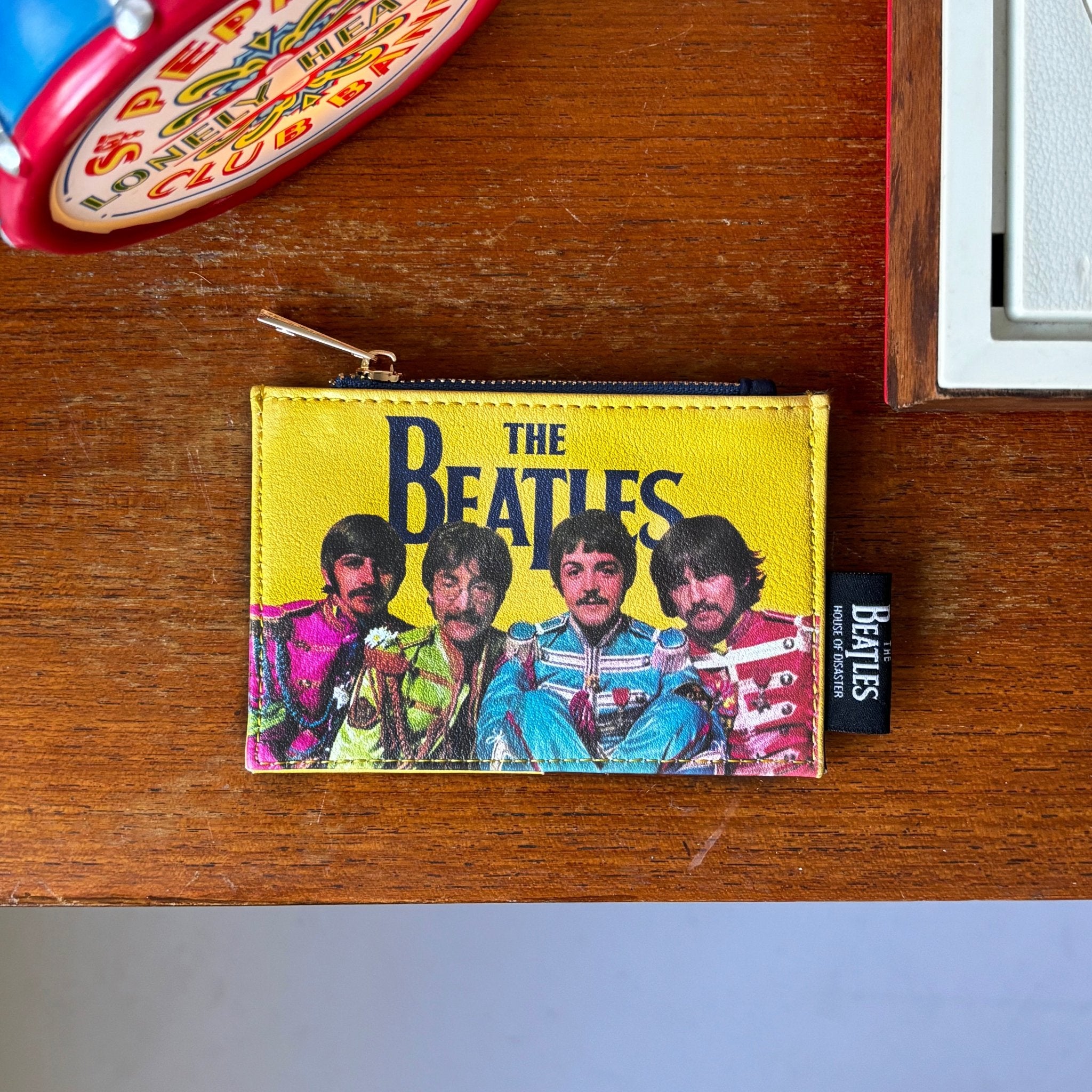 The Beatles Sgt. Pepper Zip Purse - House of Disaster