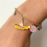 The Beatles Yellow Submarine Charm Bracelet - House of Disaster