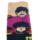 The Beatles Yellow Submarine Faces Socks - House of Disaster