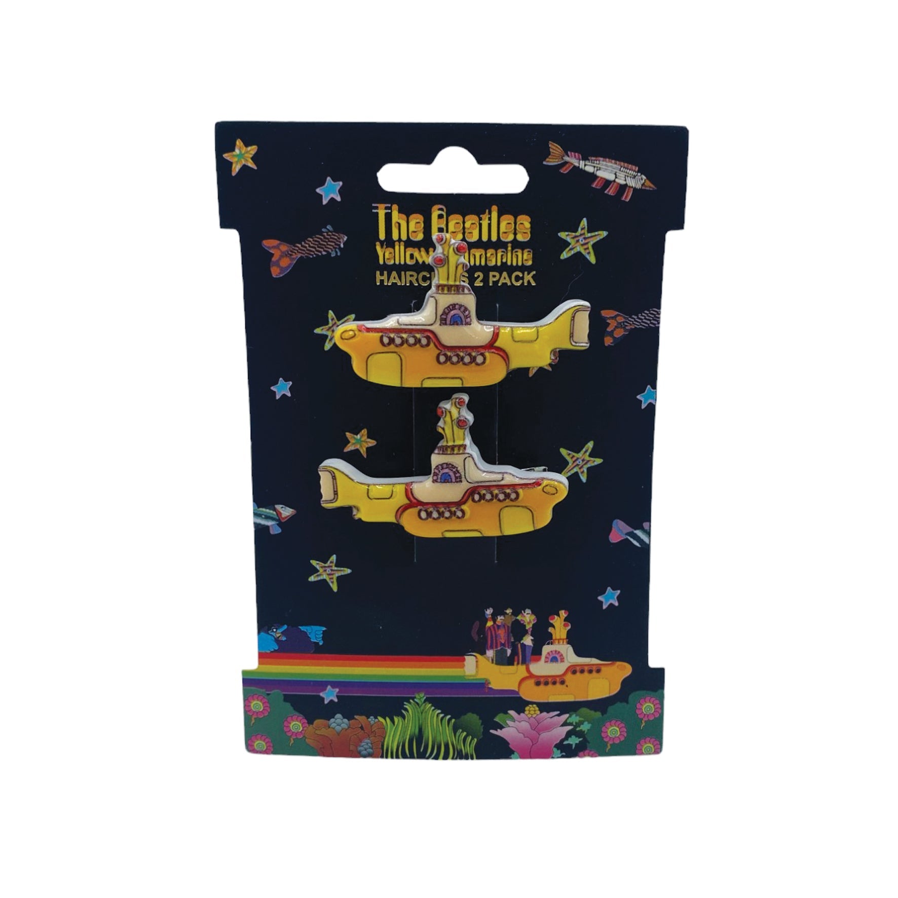 The Beatles Yellow Submarine Hairclips - House of Disaster