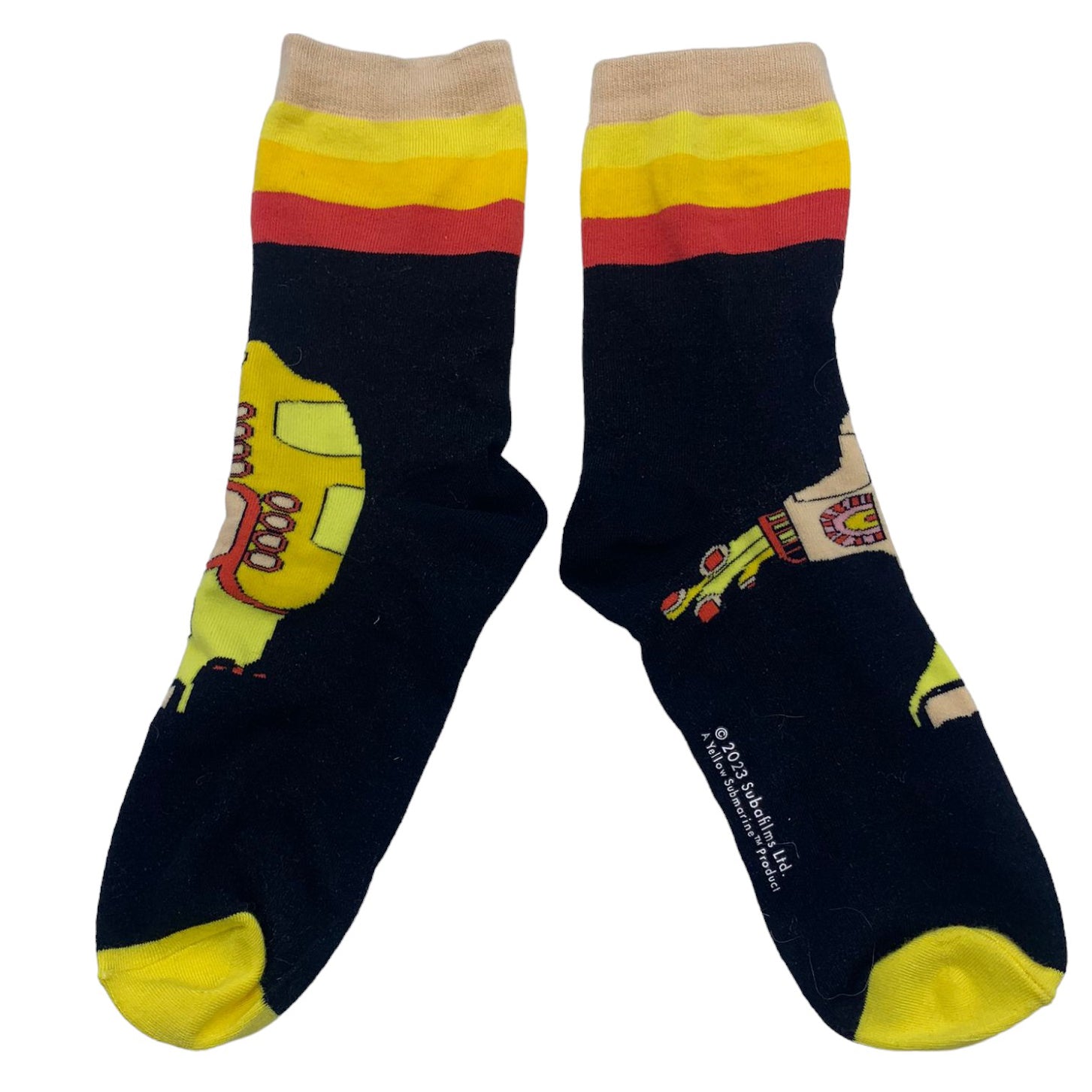 The Beatles Yellow Submarine Socks - House of Disaster