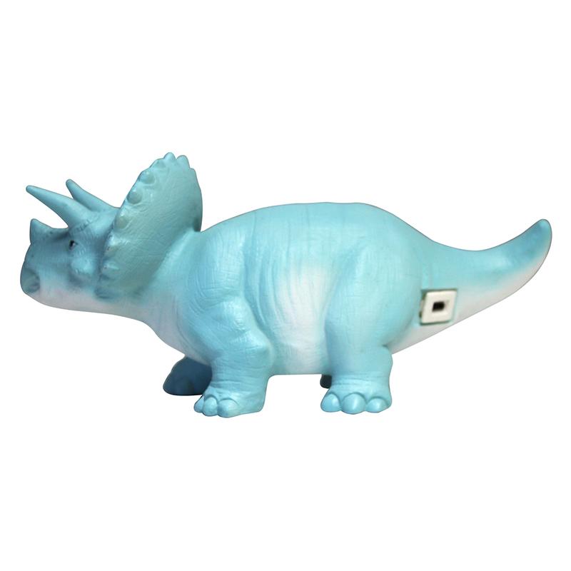 Turquoise Triceratops Mini Led Lamp - House of Disaster