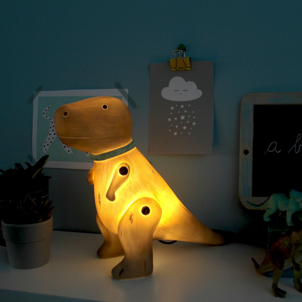 Wood Effect Cute T - Rex Light - House of Disaster