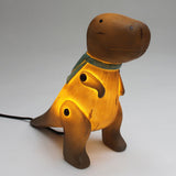 Wood Effect Cute T - Rex Light - House of Disaster