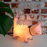 Over The Moon Cat Lamp