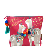 Candy Pop Llama Wash Bag